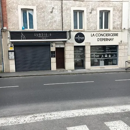 Le Champenois-Appartement Central Pres De L' Avenue De Champagne Lägenhet