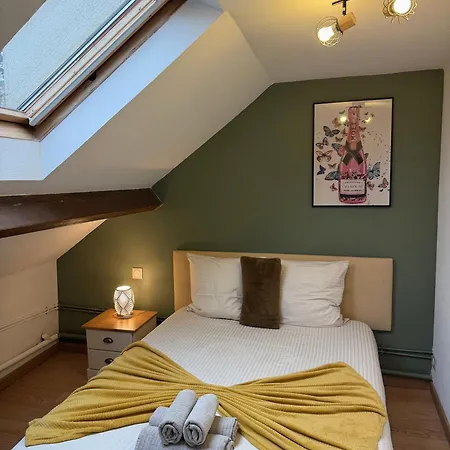 Le Champenois-Appartement Central Pres De L' Avenue De Champagne Lägenhet *